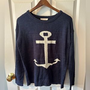 Women's anchor sweater!